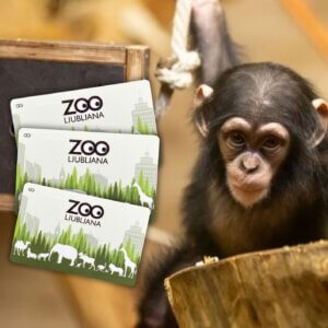Letna vstopnica 365 za ZOO Ljubljana