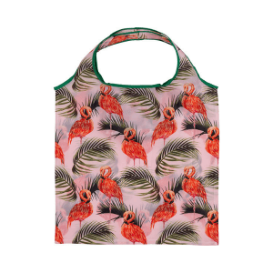 Nakupovalna torba v žepku flamingo 1