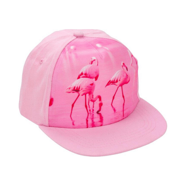 Kapa s šiltom flamingo