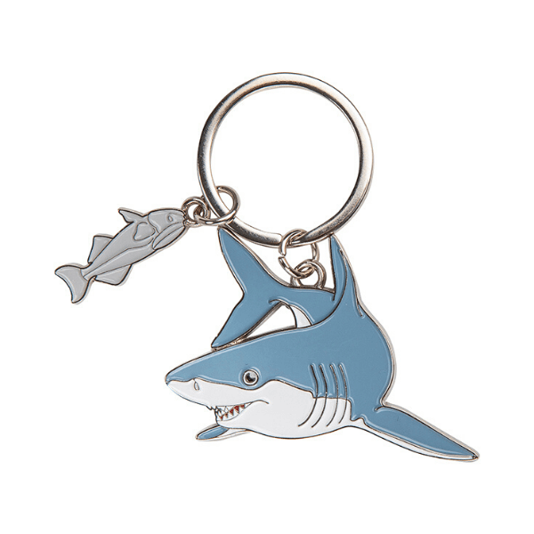 Kovinski obesek za ključe morski pes