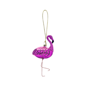 Božični okrasek flamingo